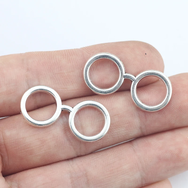 Jewelry Making Glasses - Breloques en alliage de zinc pour