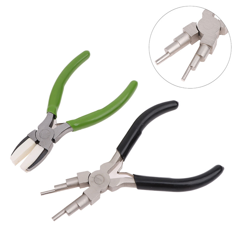 Jewelry Making Round Nose Pliers - Pince à bec plat vert, pince