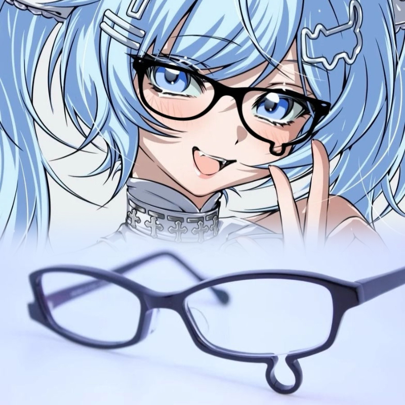 Jewelry Making Glasses - Lunettes de Cosplay Anime Y2K sans