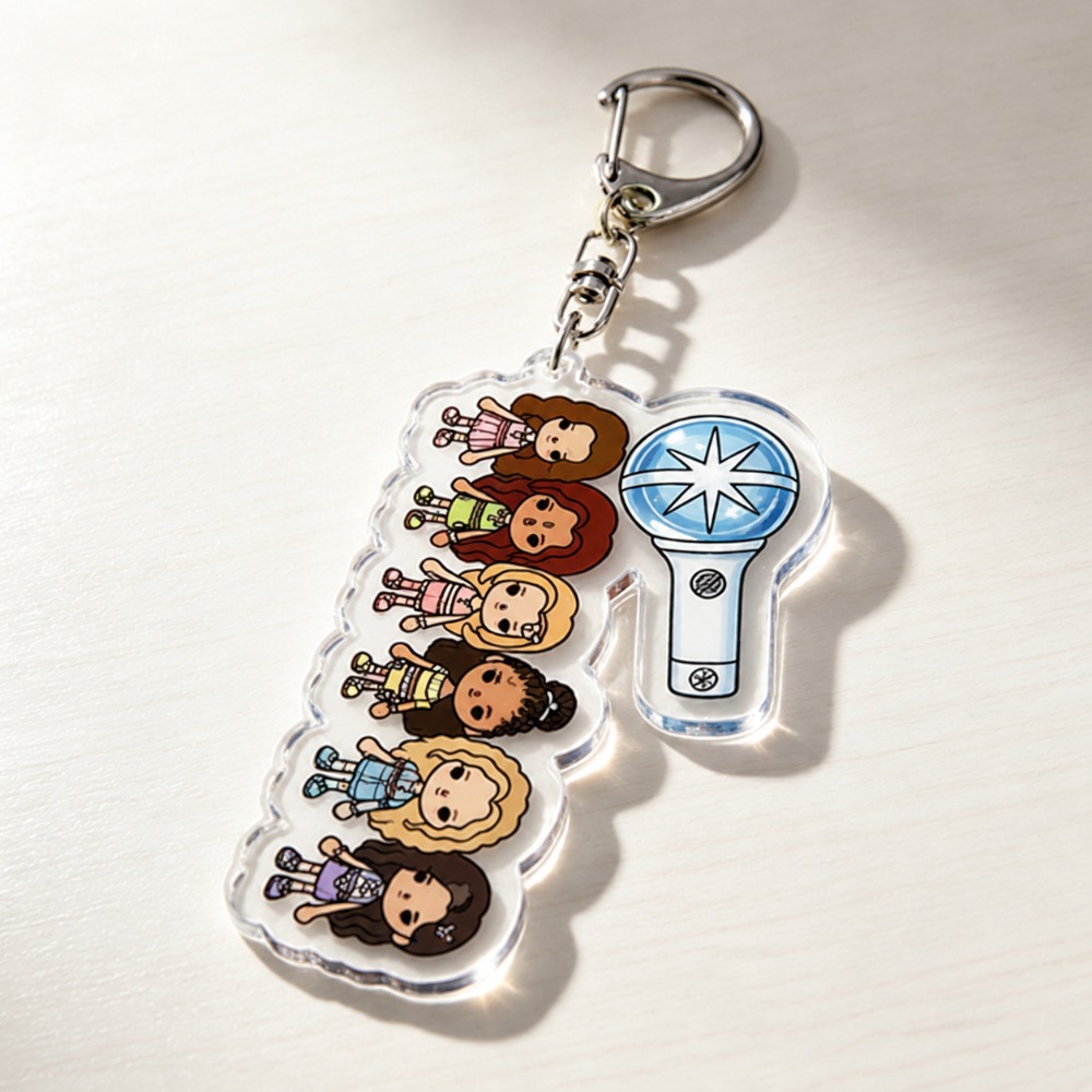 Jewelry Making Ideas - Accessoires de sac K-pop Katseye, porte-clés