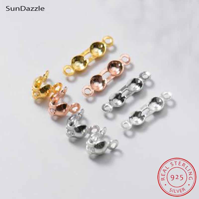 Jewelry Making Ideas - 4 pièces de connecteurs à sertir