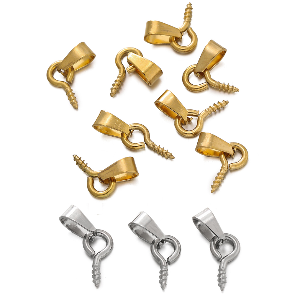 Jewelry Making Charms - 20 Ensembles de fermoirs à anse