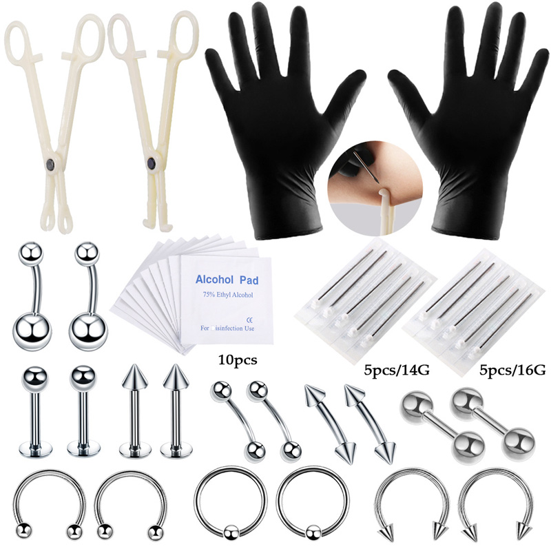 Jewelry Making Round Nose Pliers - Kit d'Outils de Perçage du Corps,