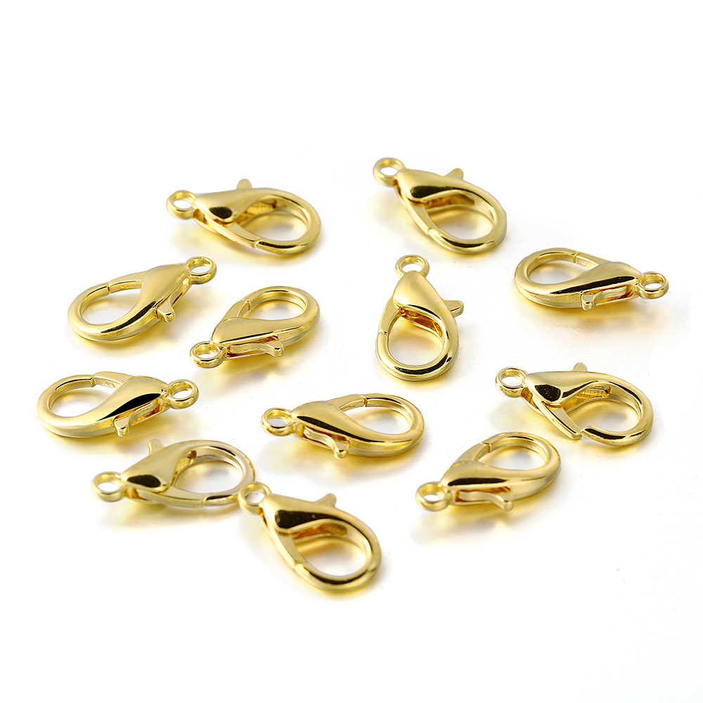 Jewelry Making Ideas - 10 pièces de fermoirs mousquetons de