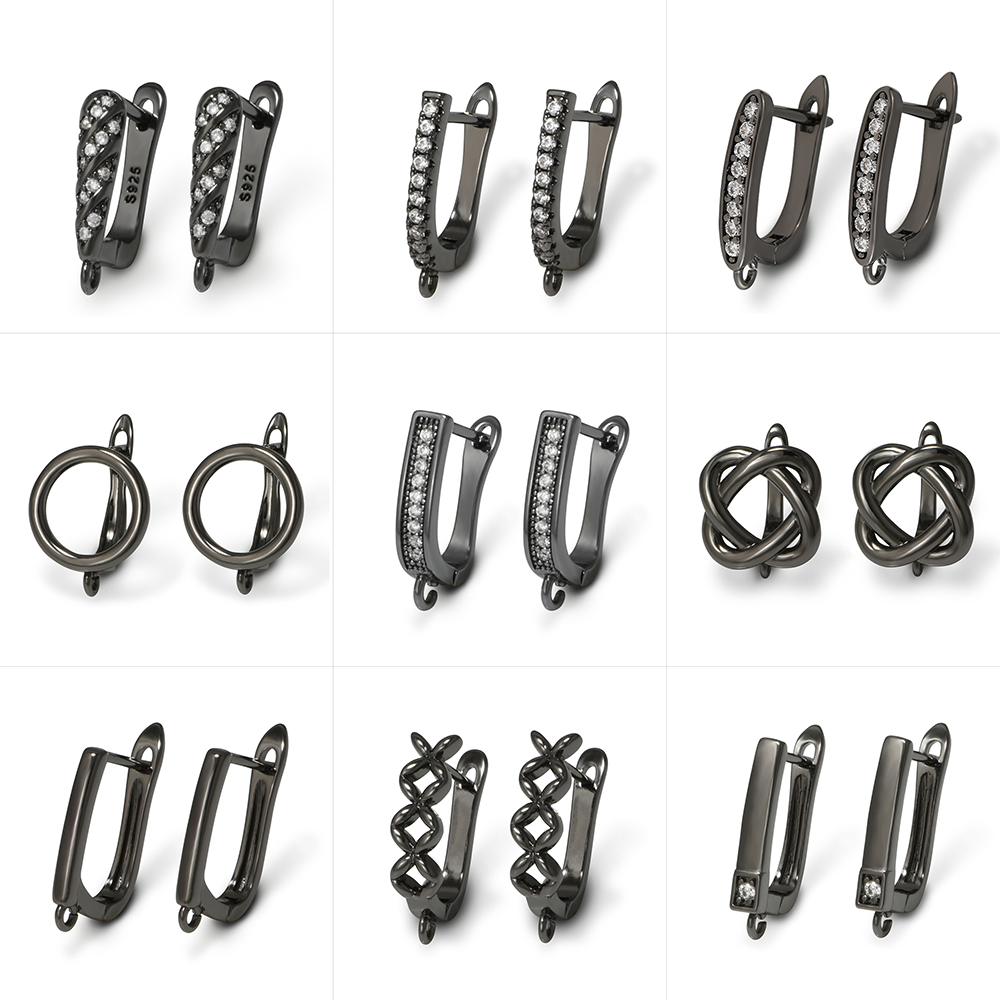 Jewelry Making Essentials - YANASI 1 Paire de crochets d'oreilles