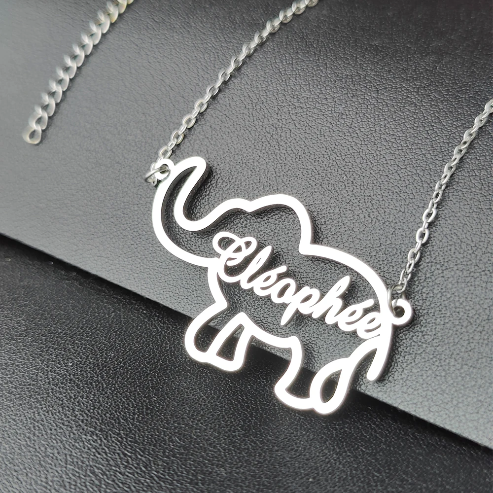 Jewelry Making For Kids - Collier Personnalisé avec Nom d'Éléphant pour