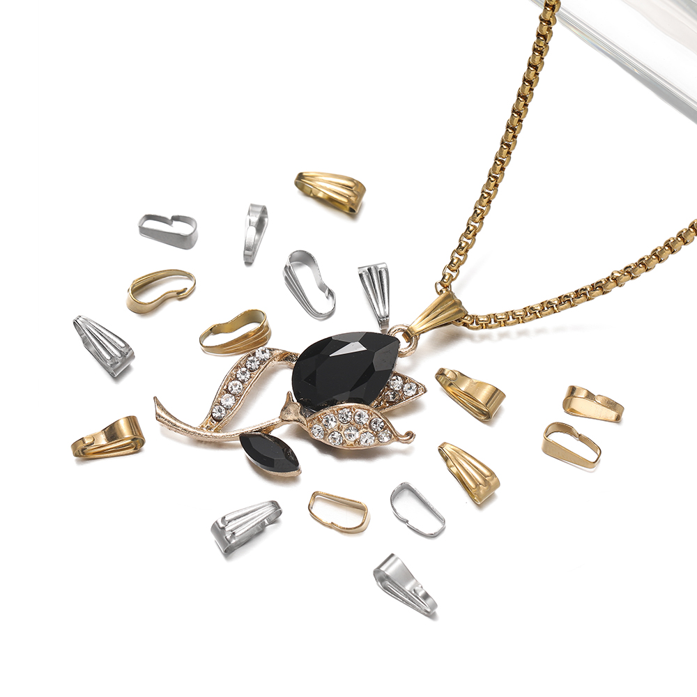 Jewelry Making Charms - Fermoir à boucle en acier inoxydable,