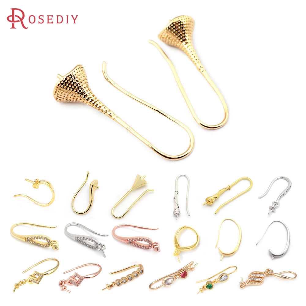 Jewelry Making Bead - Boucles d'oreilles en laiton pour documents