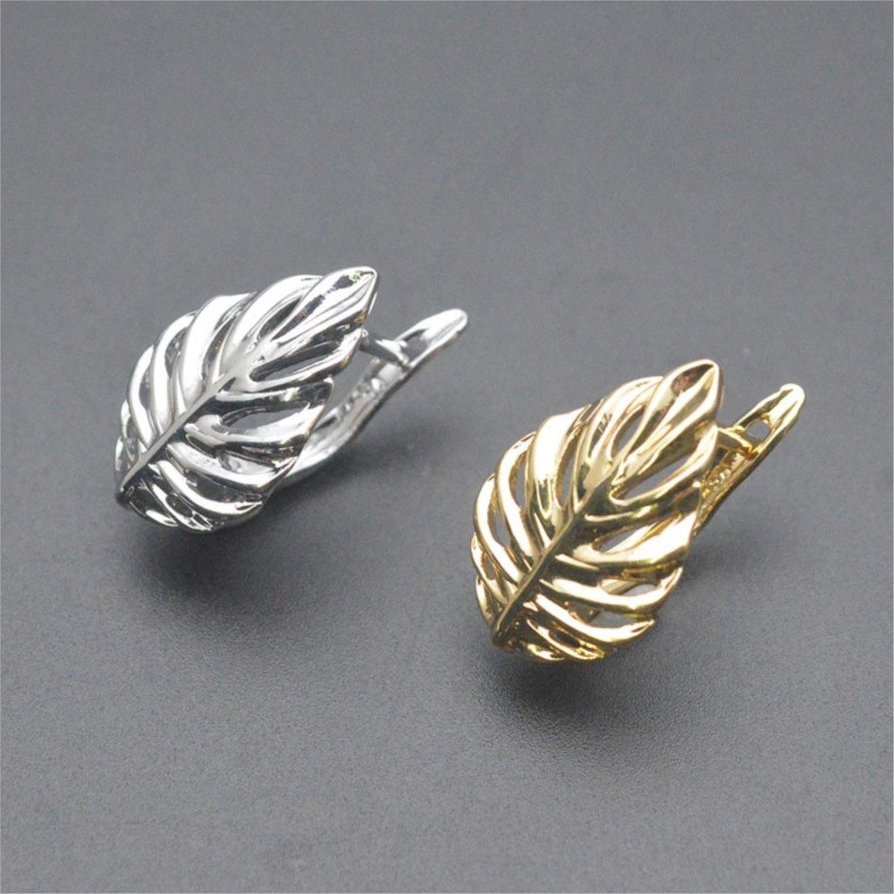 Jewelry Making Gold - 1/2 pièces Boucles d'oreilles en laiton