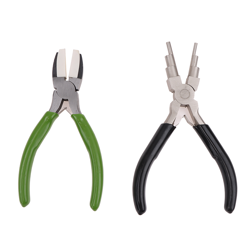Pince à bec plat vert, pince à - Jewelry Making Round Nose Pliers avis et prix