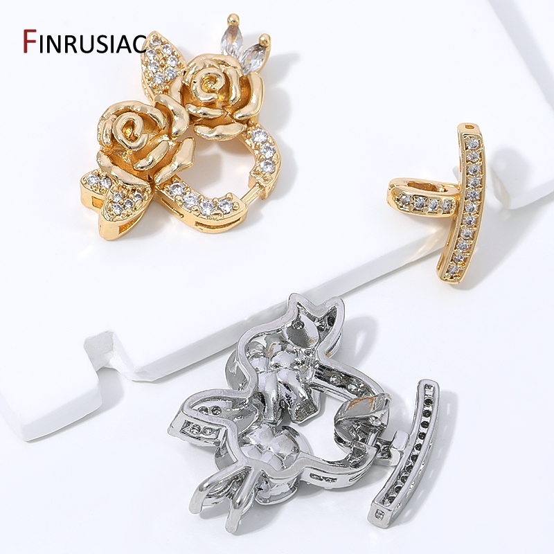 Fermoirs en laiton plaqué or 1 - Jewelry Making Bead avis et prix