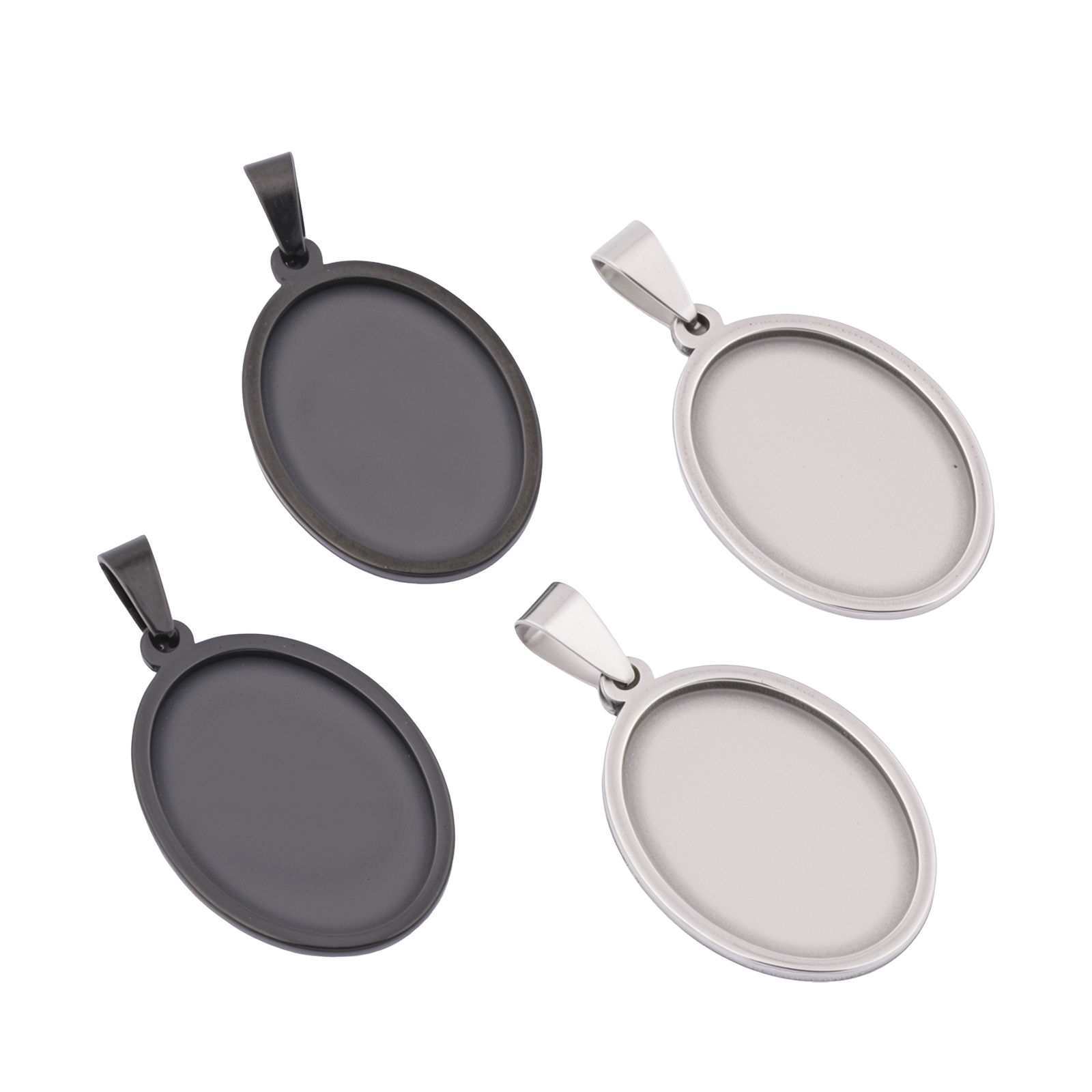 5 pièces de supports ovales no - Pendant Blank Bezel avis et prix