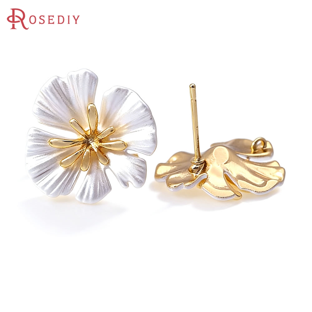 Boucles d'oreilles clous en la - Jewelry Making Gold avis et prix