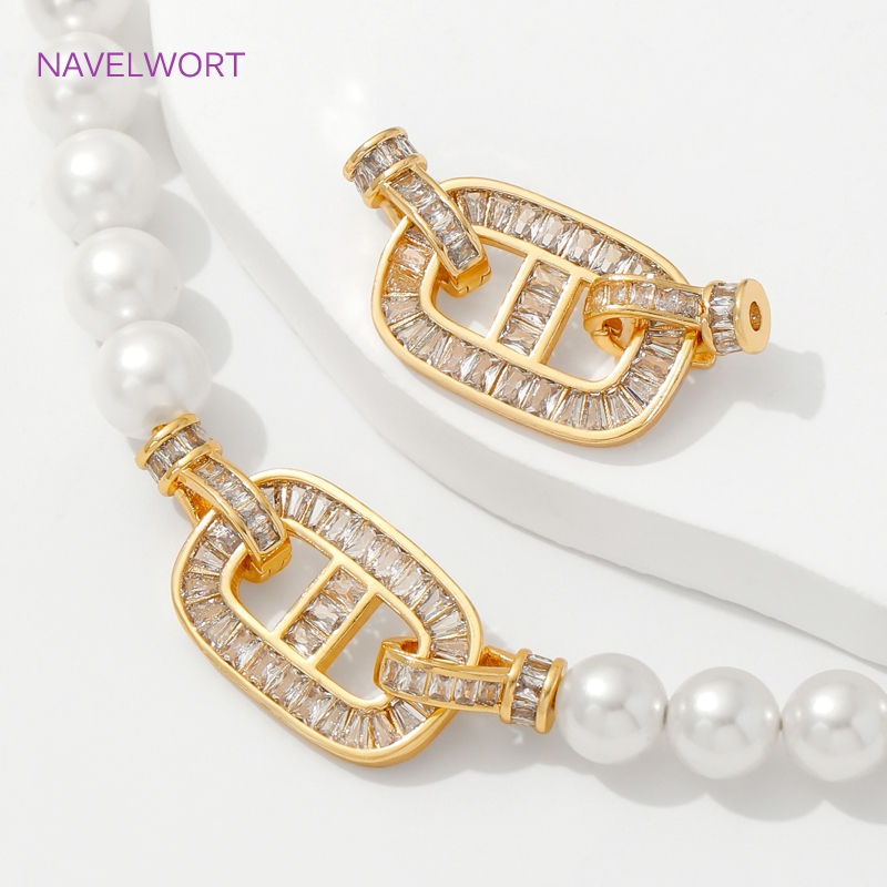 Fermoirs de connecteurs plaqué - Jewelry Making Gold avis et prix