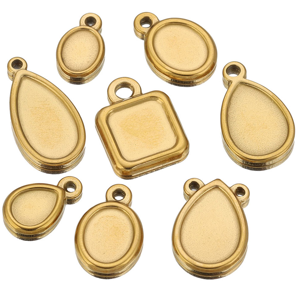 5 pièces de supports de penden - Pendant Blank Bezel avis et prix