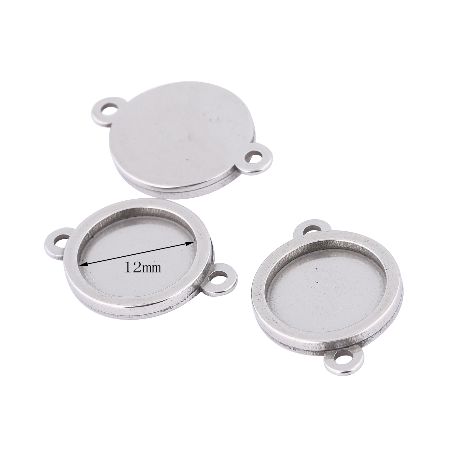 Connecteur de cabochon en acie - Pendant Blank Bezel avis et prix