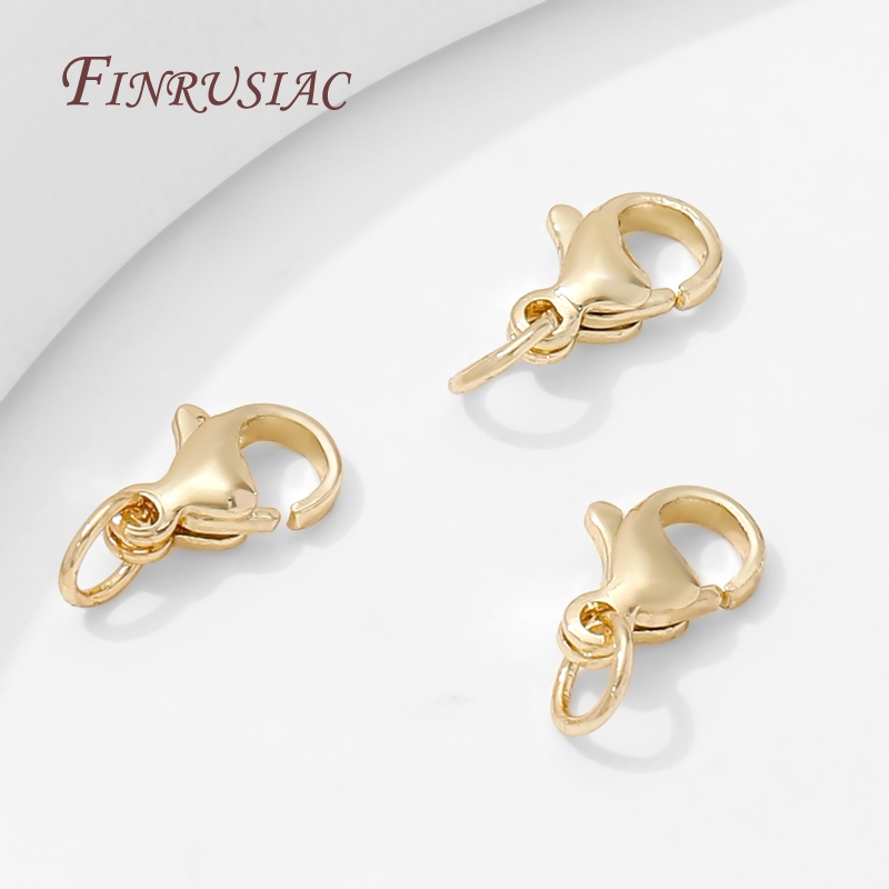 Fermoirs à homard en acier ino - Jewelry Making Gold avis et prix