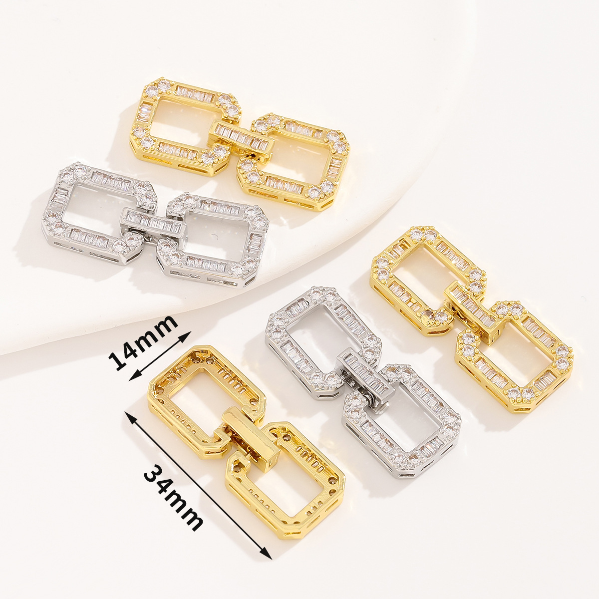 Juya – fermoirs décoratifs pla - Jewelry Making Pieces avis et prix