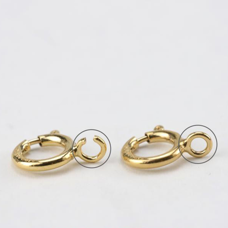 Fermoirs à ressort en or rempl - Jewelry Making Ideas avis et prix